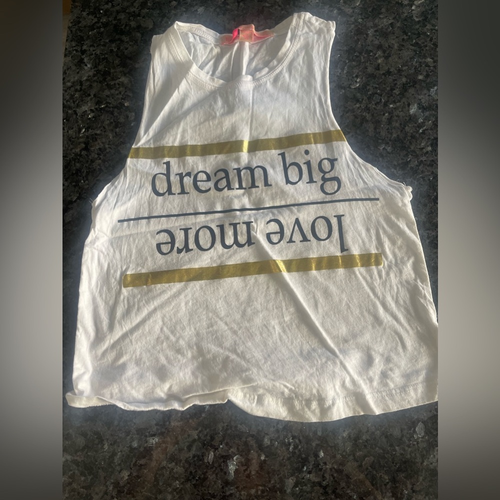 Inspirational gym tank